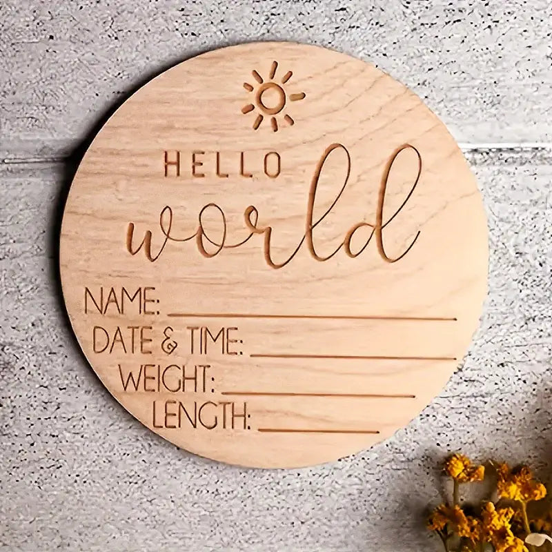 Hello World Announcement Disk