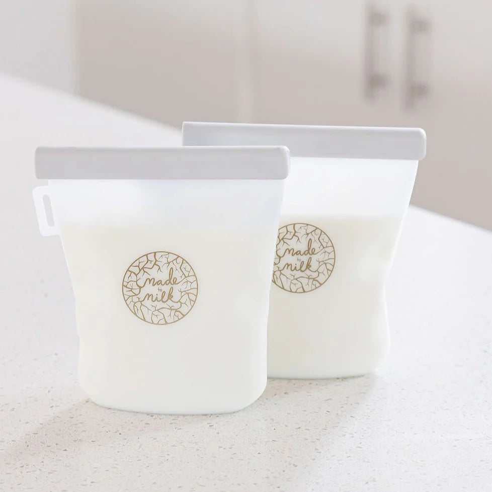 reusable breast milk storage bags