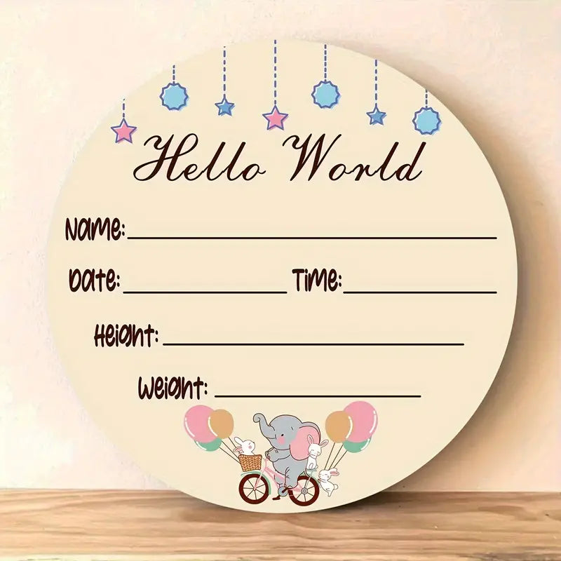 Hello World Announcement Disk