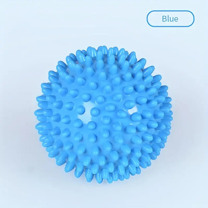 spikey massage ball blue