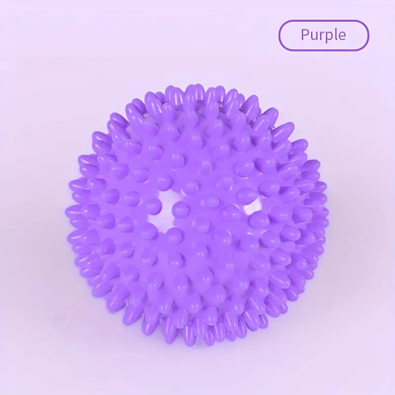 spikey massage ball purple