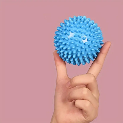 spikey massage ball blue